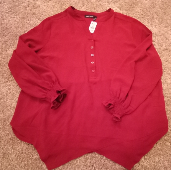 2 for 25$ Very nice red blouse - Picture 3 of 3